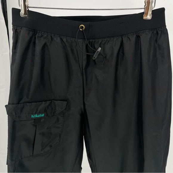 Kokatat Men’s Black Lightweight Paddling Pant Size L Waterproof Kayak Surf Tech - Picture 2 of 13